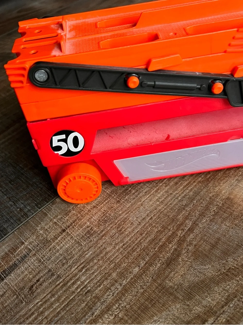 Red & Orange Kids Car Transporter Truck Toy - Durable Play Vehicle